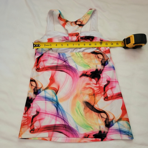 Colorful Abstract Print Tank Top - Picture 5 of 5